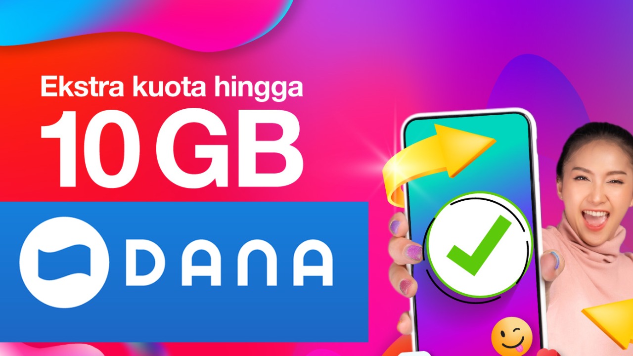  Isi Pulsa Tri di DANA, Dapat Ekstra Kuota Hingga 10 GB!