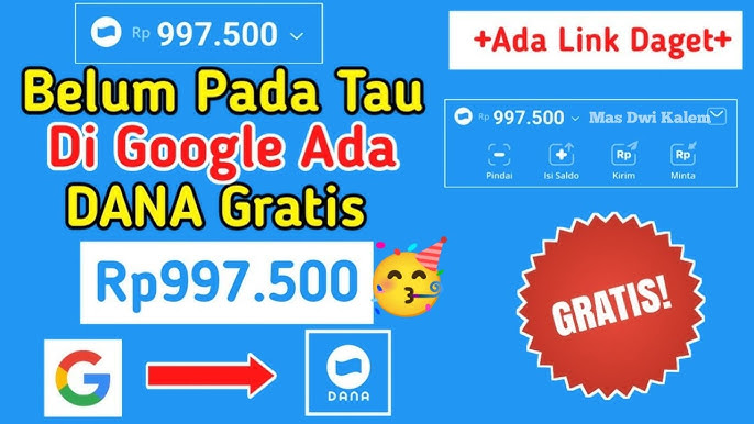 Situs Penghasil Saldo DANA Terbukti 2025, Daftar Awal Dapat Rp30.000 Cuma-Cuma