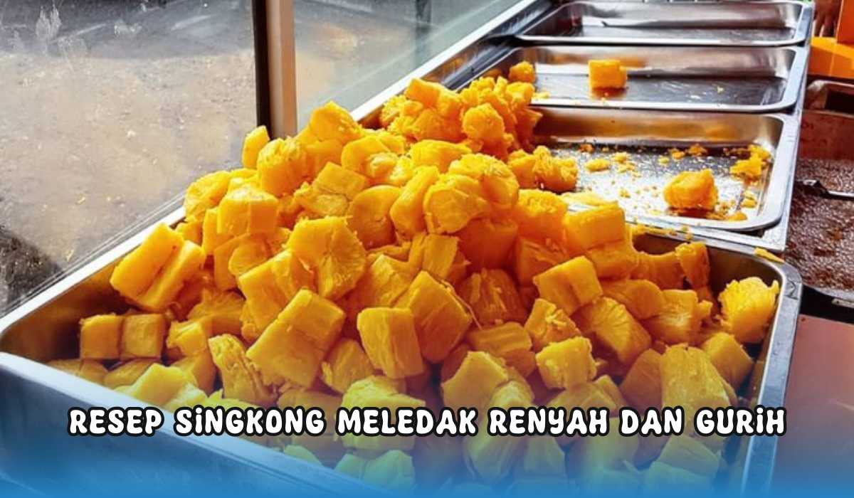 Inilah Resep Membuat Singkong Goreng Meledak yang Gurih dan Renyah, Sekali Gigit Pasti Nagih!