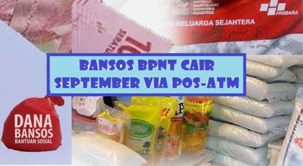 Bansos BPNT Cair September Via Pos dan ATM di Tanggal Ini, Cek Nama Kamu!  