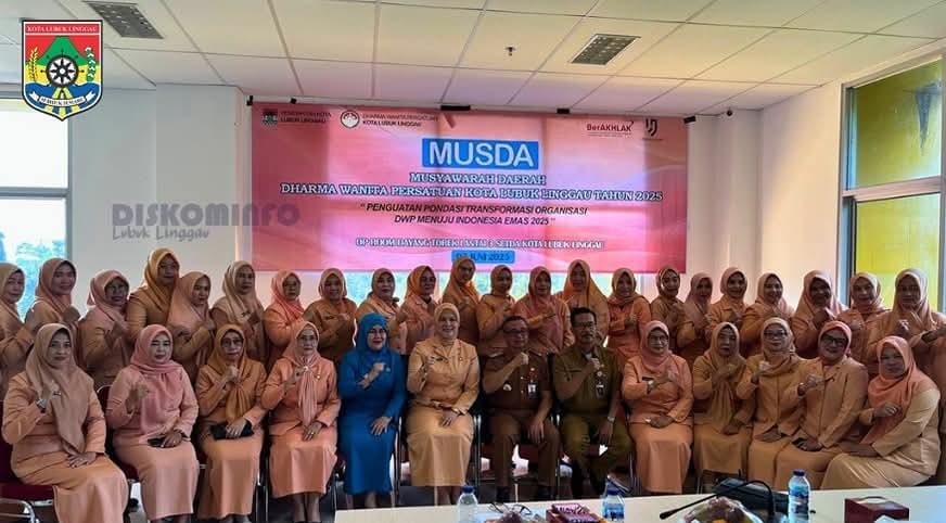 Plt Asisten II Buka MUSDA DWP Kota Lubuk Linggau Tahun 2025