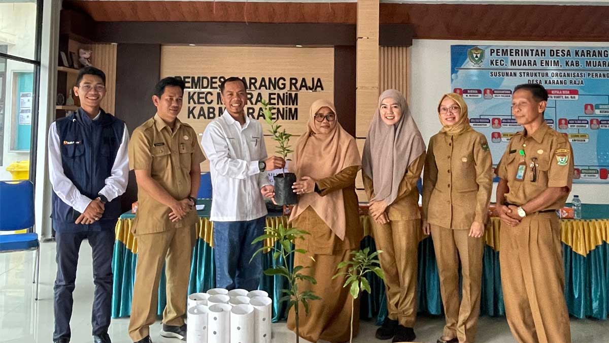 PTBA dan Desa Karang Raja - Kolaborasi Tangguh Wujudkan Proklim Lestari