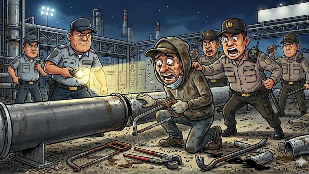 Kepergok Saat Beraksi: Pria di Prabumulih Tak Berkutik Ditangkap Team WESTER 838