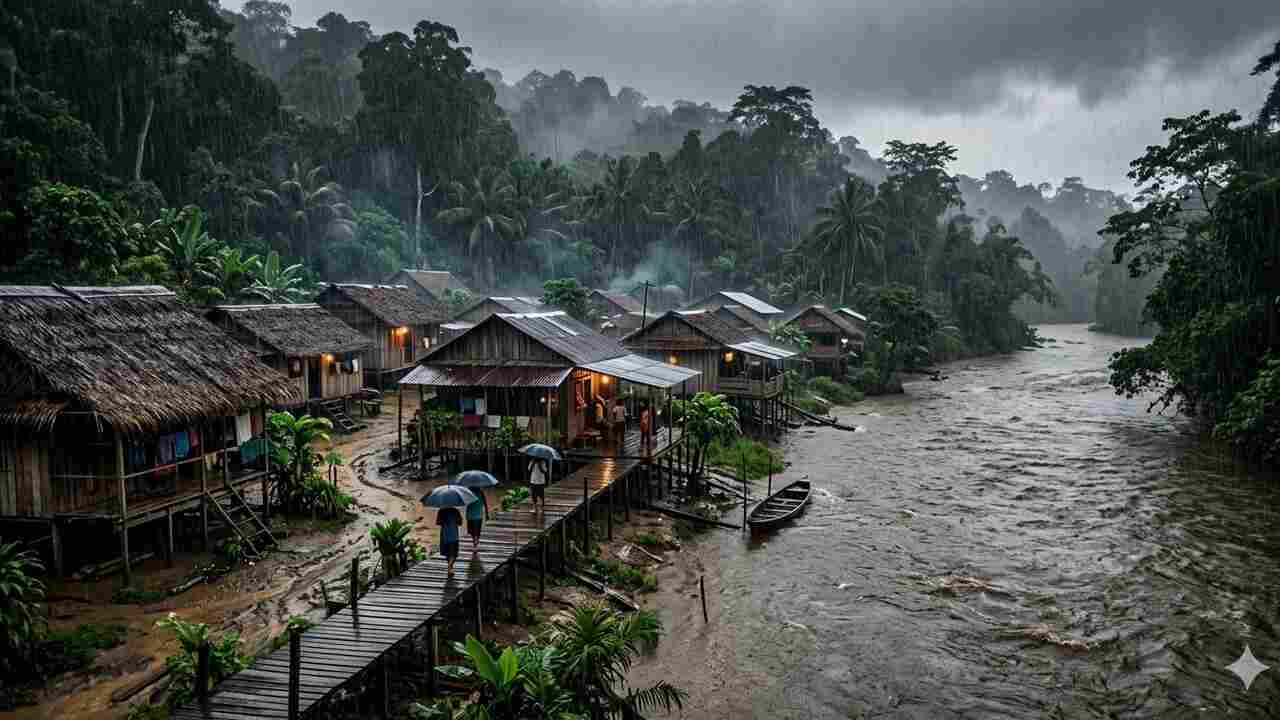 Siap-Siap Basah! Hampir Seluruh Sumsel Diprakirakan Diguyur Hujan Ringan Hari Ini
