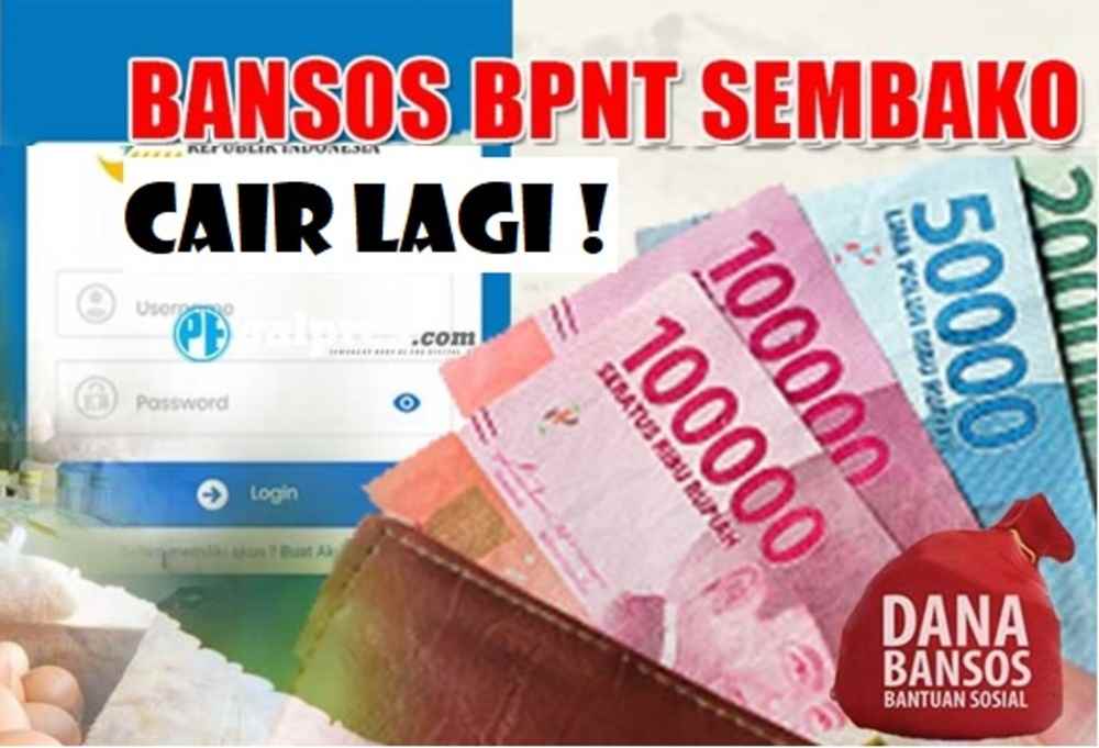 KABAR BAHAGIA! BPNT Sembako Cair Lagi Minggu Ini Rp400.000, Pemilik e-KTP Bisa Dapat 