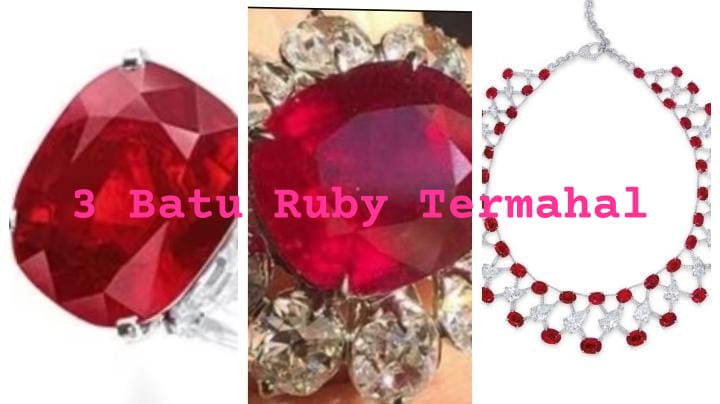 Diluar Dugaan, 3 Jenis Batu Ruby Termahal di Dunia yang Pernah Terjual, Nomor 2 Disenangi Marcopolo