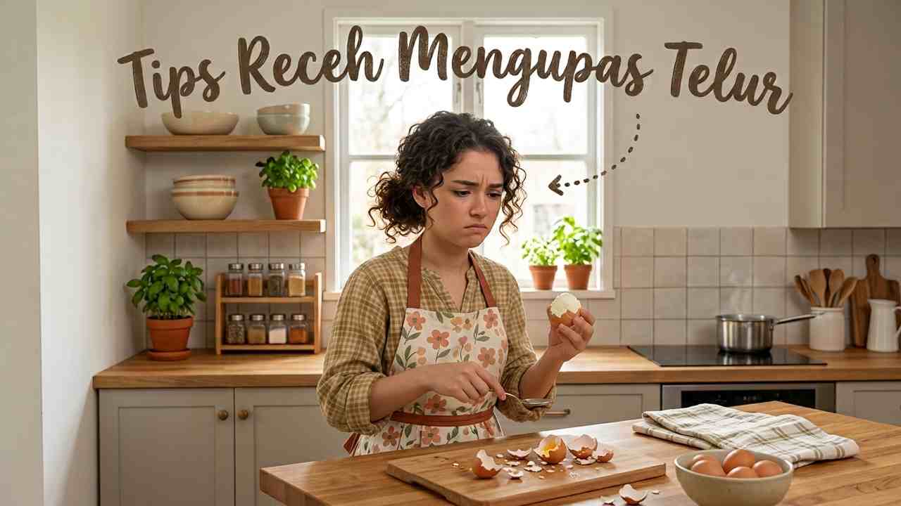 Telur Rebus Susah Dikupas? Coba Tips Receh Ini, Cangkang Bisa Lepas Lebih Mudah