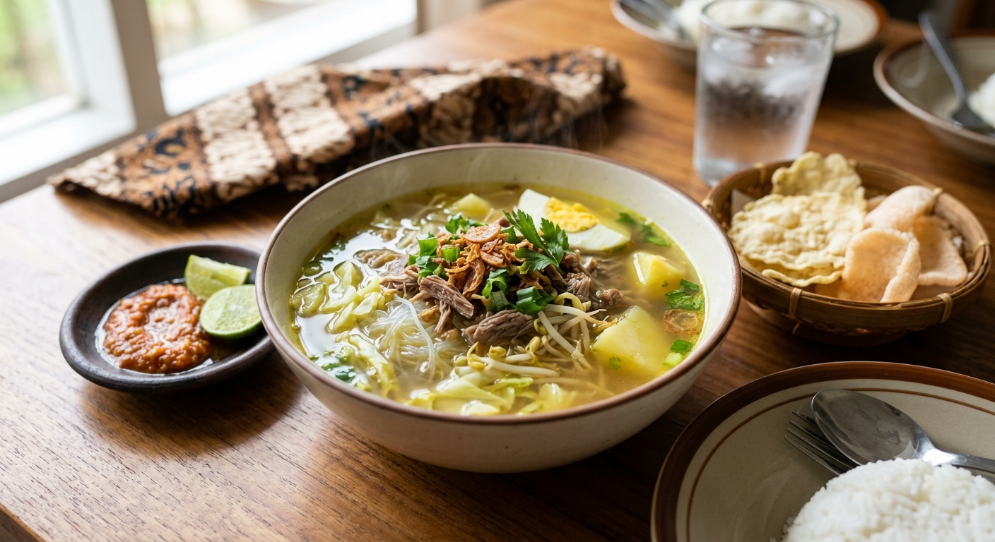 Cara Buat Soto Ayam Kuah Bening: Seger, Gurih, dan Bumbunya Nampol*