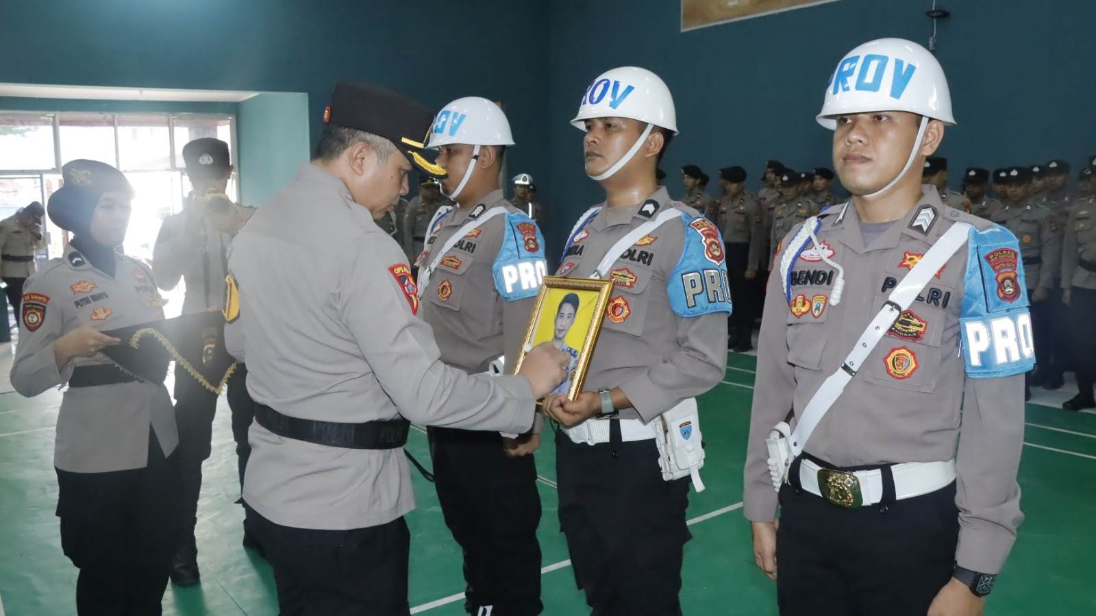 Langgar Kode Etik, Kapolres Muba Berhentikan Tidak Dengan Hormat 1 Anggota 