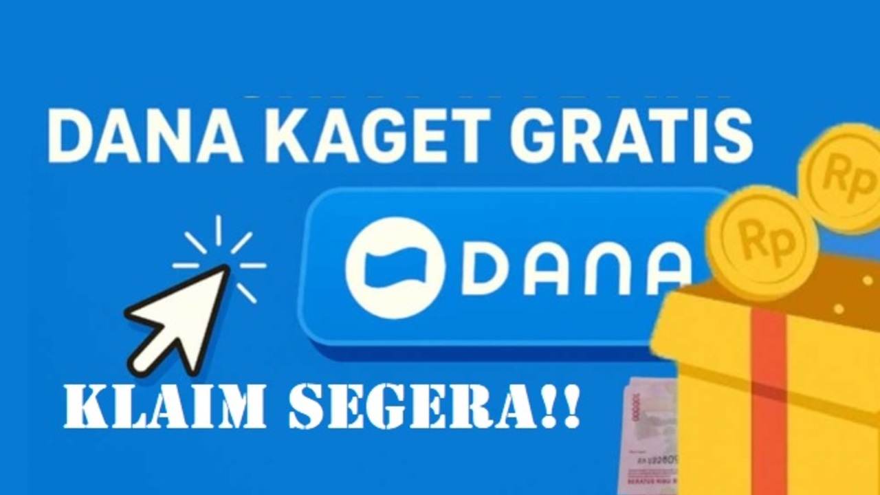 Saldo Gratis! DANA Kaget Cuma Sekali Klik, Langsung Masuk Dompet Digital