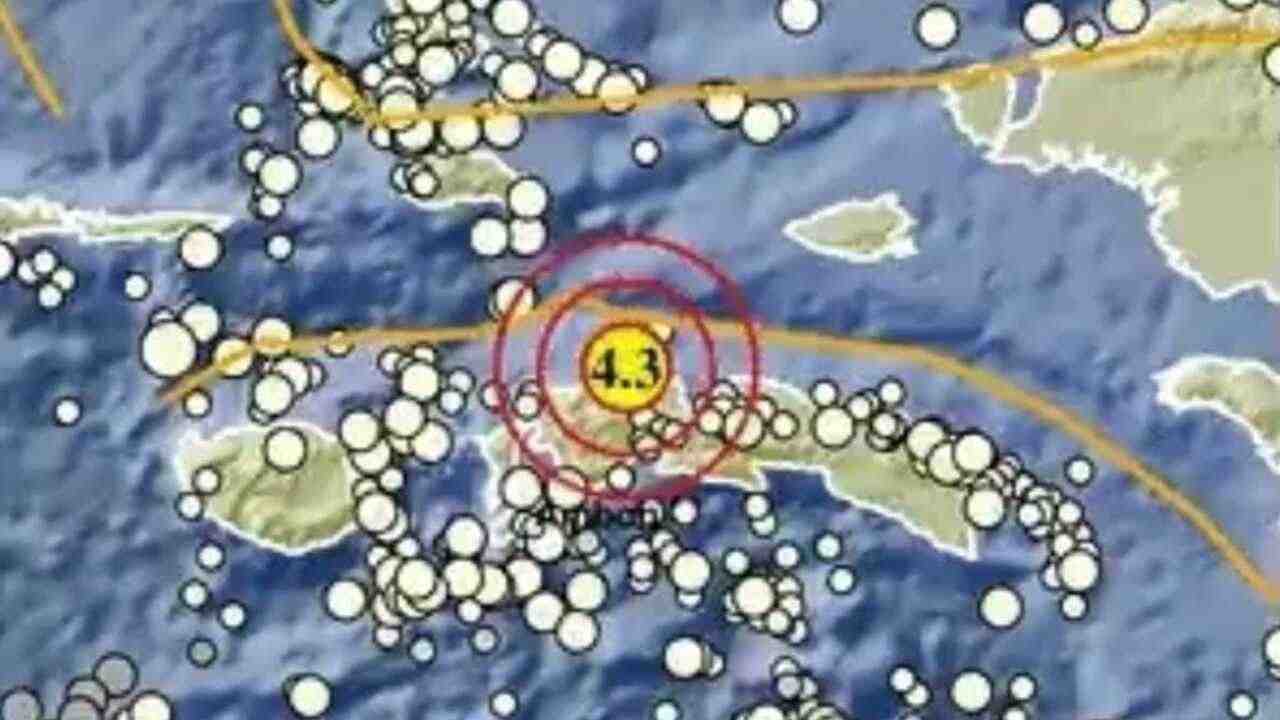 Update BMKG, Gempa Magnitudo 4.3 Pagi Ini Guncang Maluku Tengah, Disini Pusat Episentrumnya