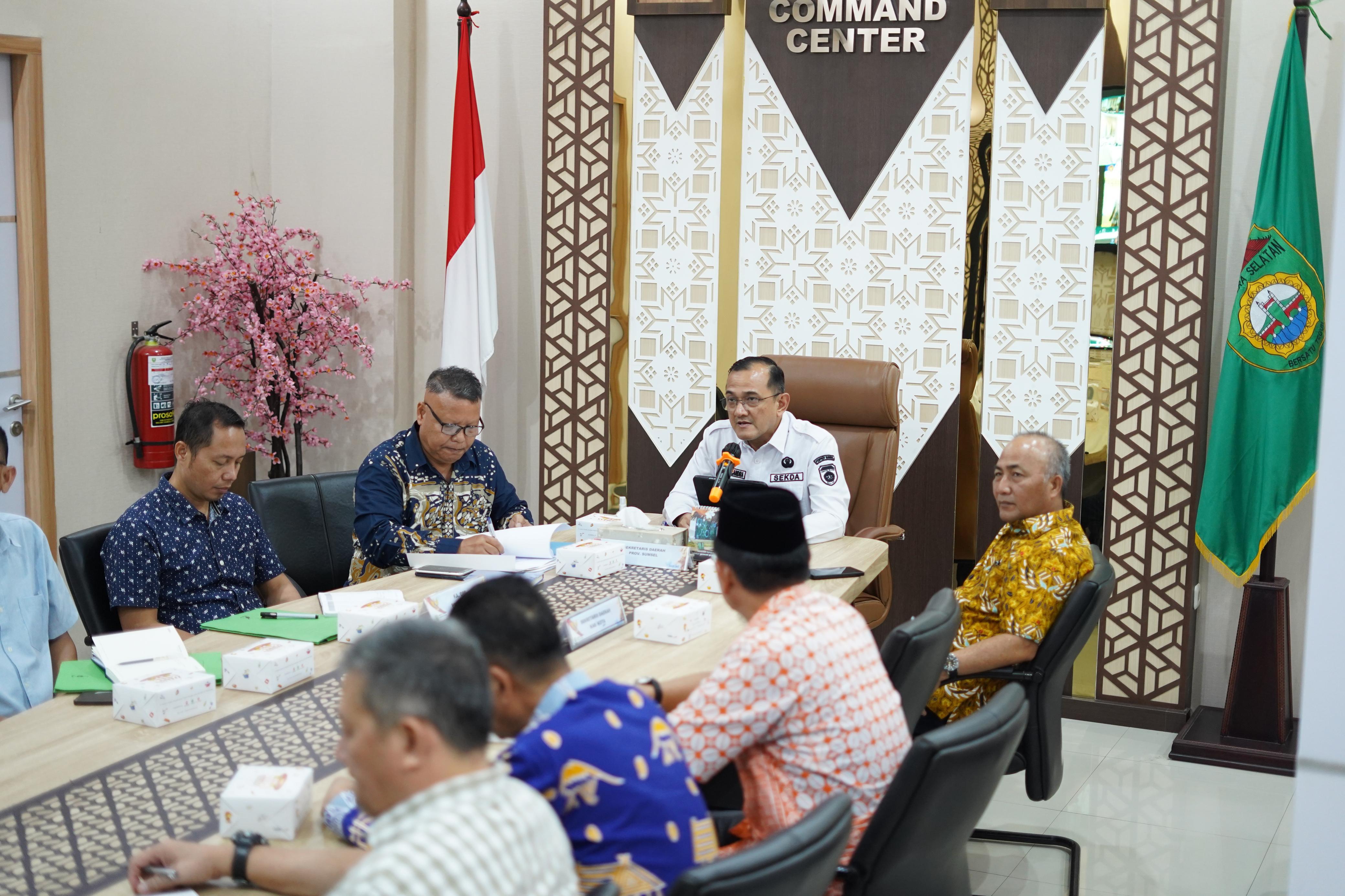 Dukung Program Makan Siang Gratis, Pemprov Sumsel Dorong Kabupaten/Kota Siapkan Lahan untuk SPPG 