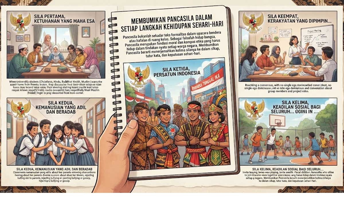 Membumikan Nilai-Nilai Pancasila: Kunci Utama Menjaga Harmoni dan Persatuan Bangsa