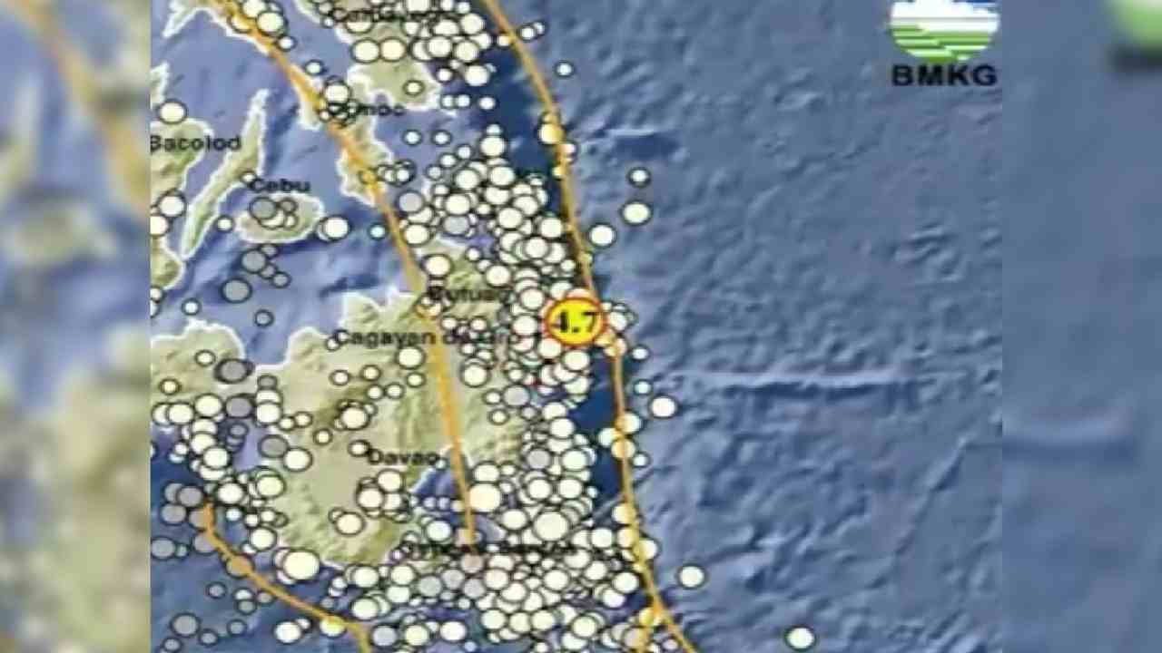 Gempa 4.7 Magnitudo Guncang Sulut, Tak Berpotensi Tsunami, Episentrumnya Disini