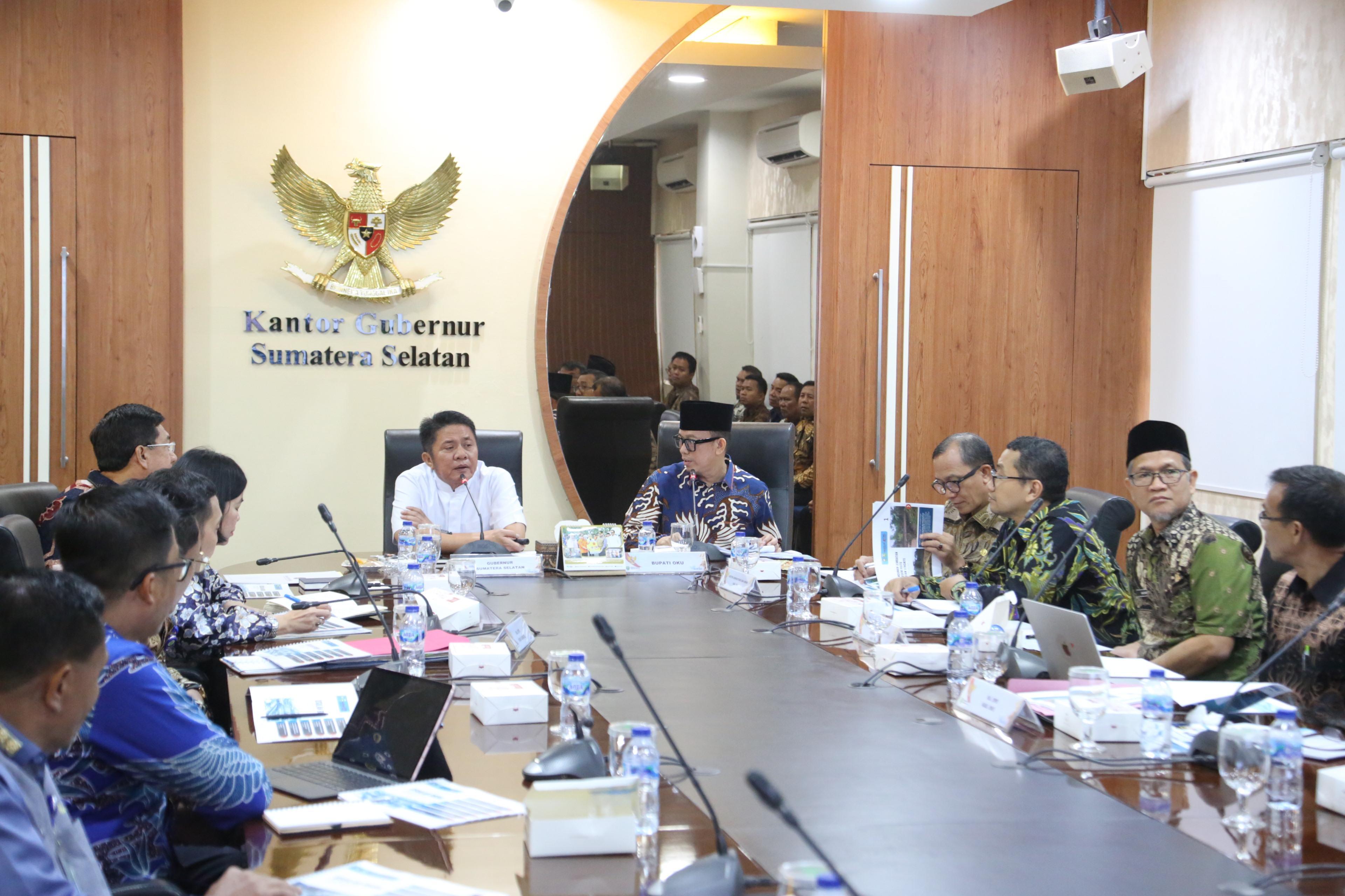 Gubernur Herman Deru Bantu Pembangunan Jalan, Puskesmas dan Jembatan di Kabupaten OKU 