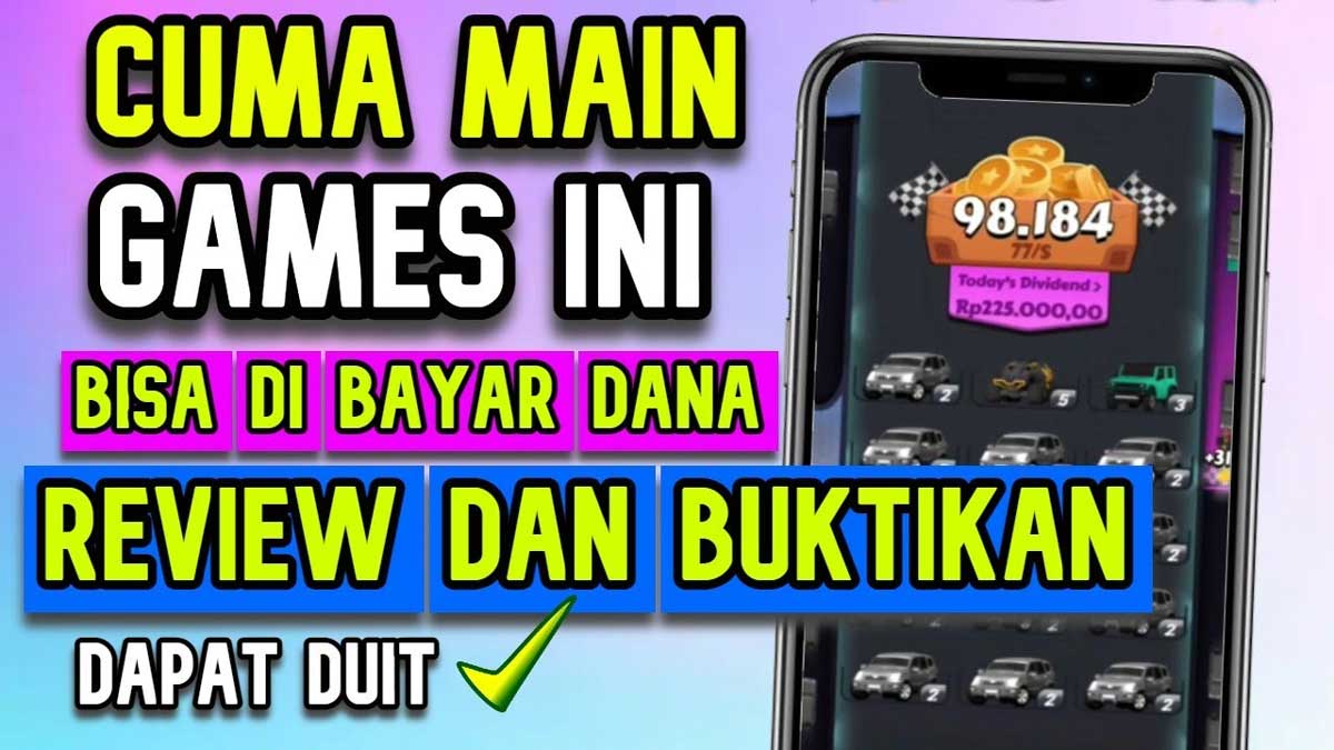 Jadi Jutawan Lewat Game! Mainkan Aplikasi Penghasil Uang Ini, Nikmati Saldo Dana Gratis Rp100.000 Tiap Hari!