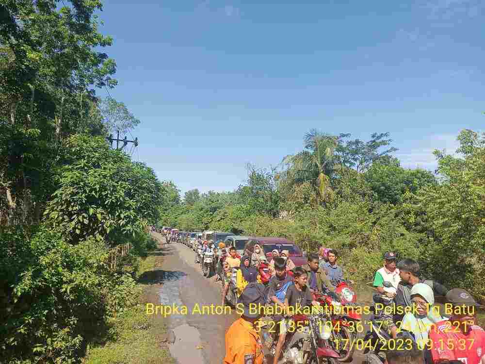 Jalan Tanjung Batu-Payaraman OI Terancam Putus, Ini Penyebabnya 