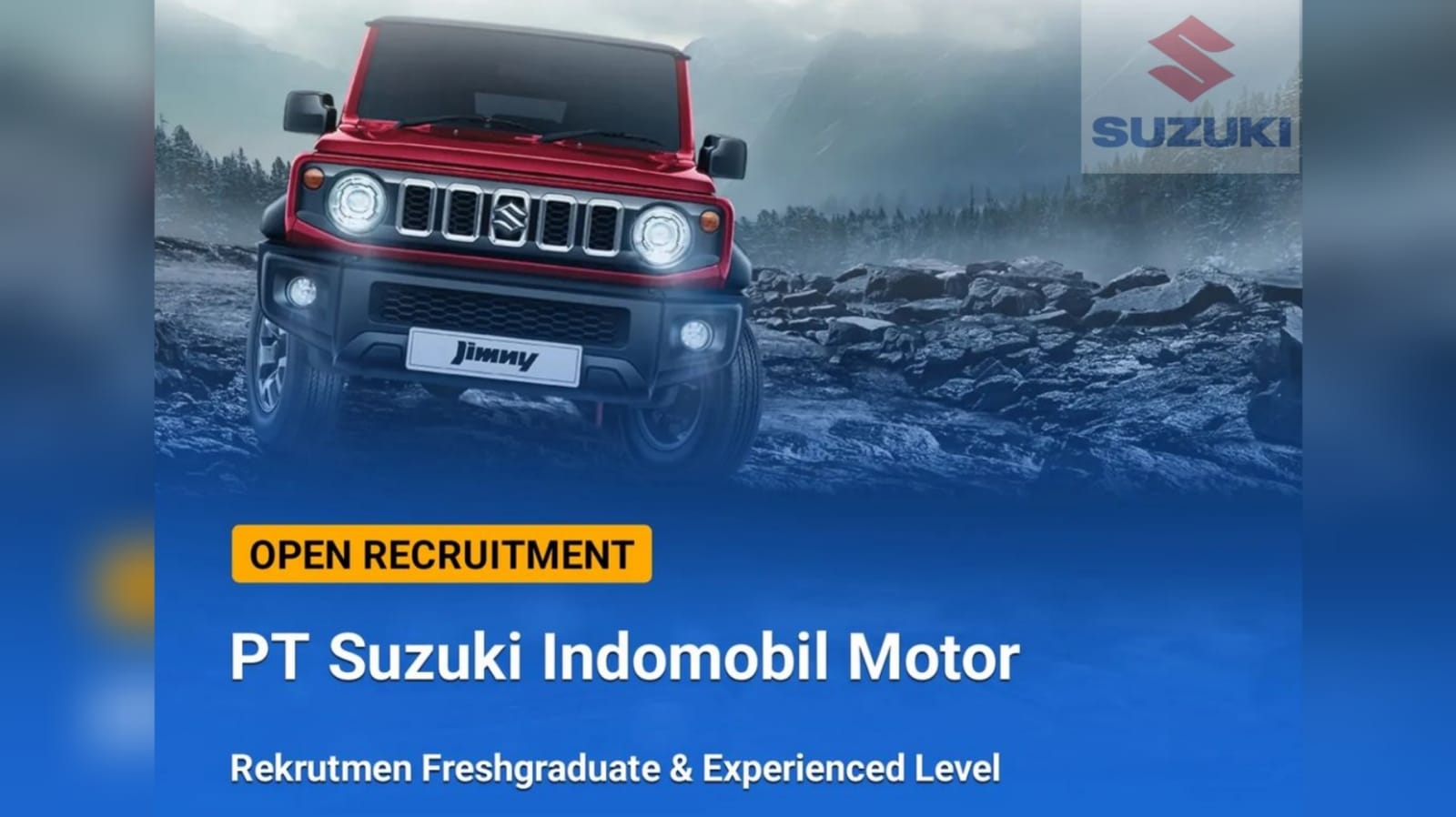 Lowongan Kerja Besar-besaran Terbaru dari PT Suzuki Indomobil untuk Fresh Graduate dan Profesional