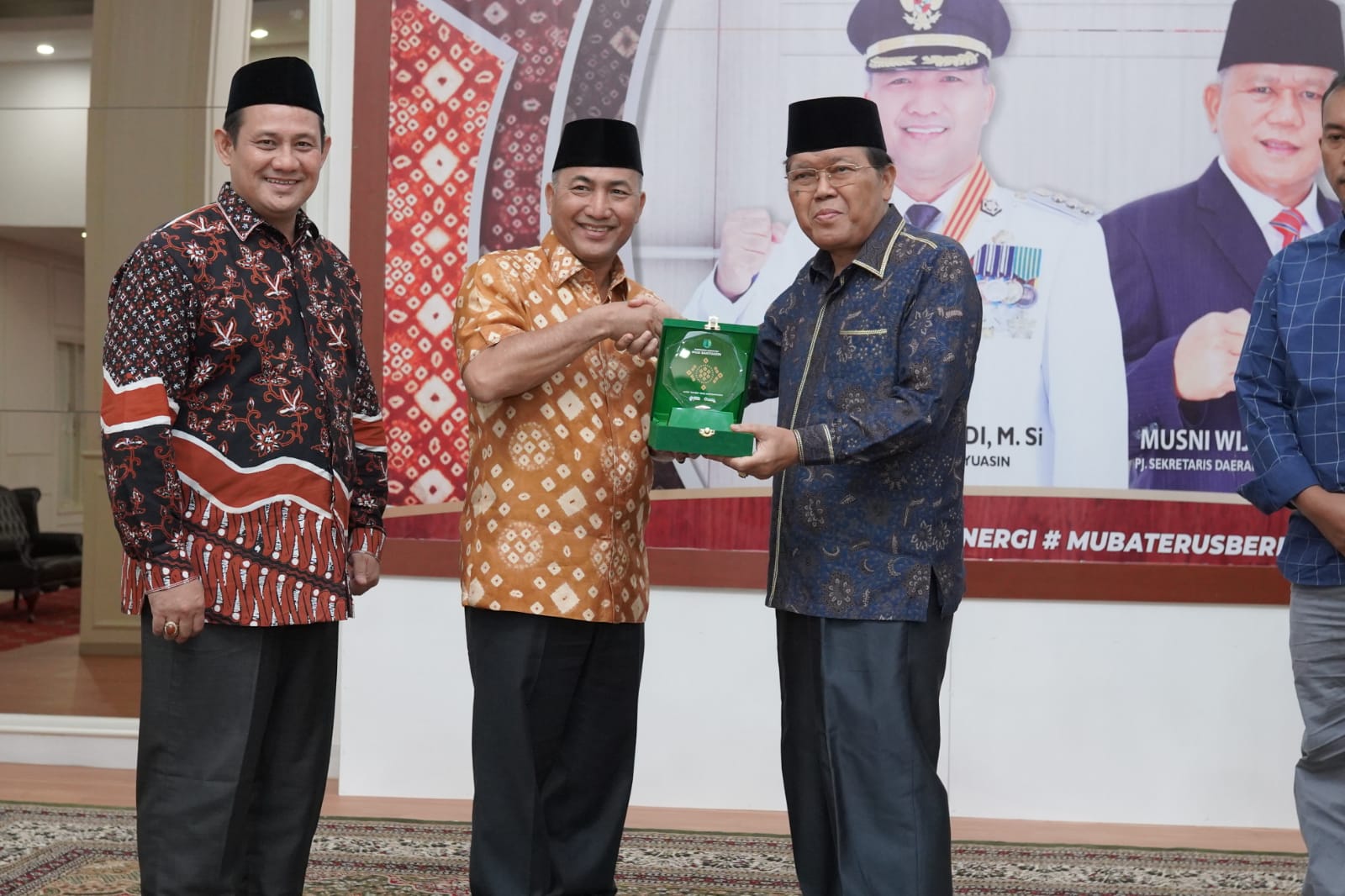 Kunjungi Musi Banyuasin, Ketua PT Agama Palembang Dijamu Pj Bupati