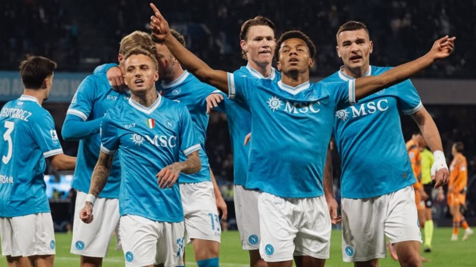 Neres Kacaukan Debut Palladino dengan Kekalahan, Napoli 3-1 Atalanta