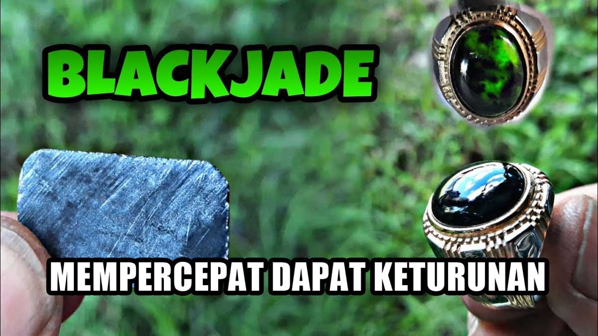 Ajaib! Ternyata Batu Akik Black Jade Bisa Mempercepat Dapat Keturunan 