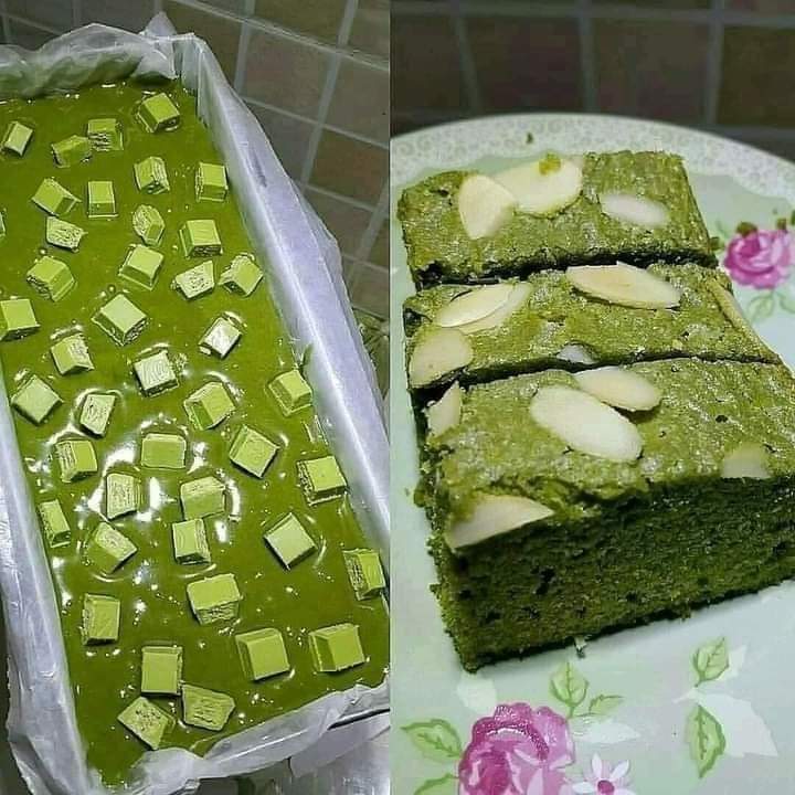 Resep Brownies Matcha Suguhan Kue Lebaran Untuk Keluarga Tercinta