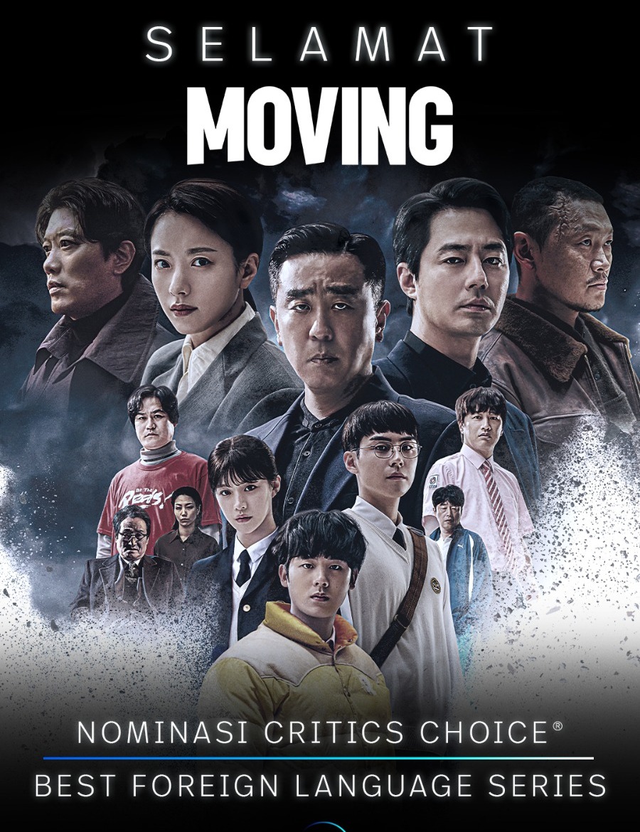 Drama Korea ‘Moving’ Masuk Nominasi Serial Berbahasa Asing Terbaik di 29Th Annual Critics Choice Awards