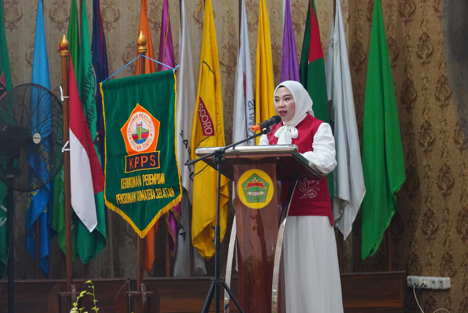 Ketua BKOW Lidyawati Cik Ujang Ajak Pensiunan Terus Berkarya