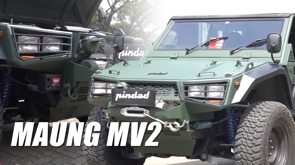 Bikin Bangga! Inilah Spesifikasi Mobil Maung MV2 Buatan Asli Indonesia 