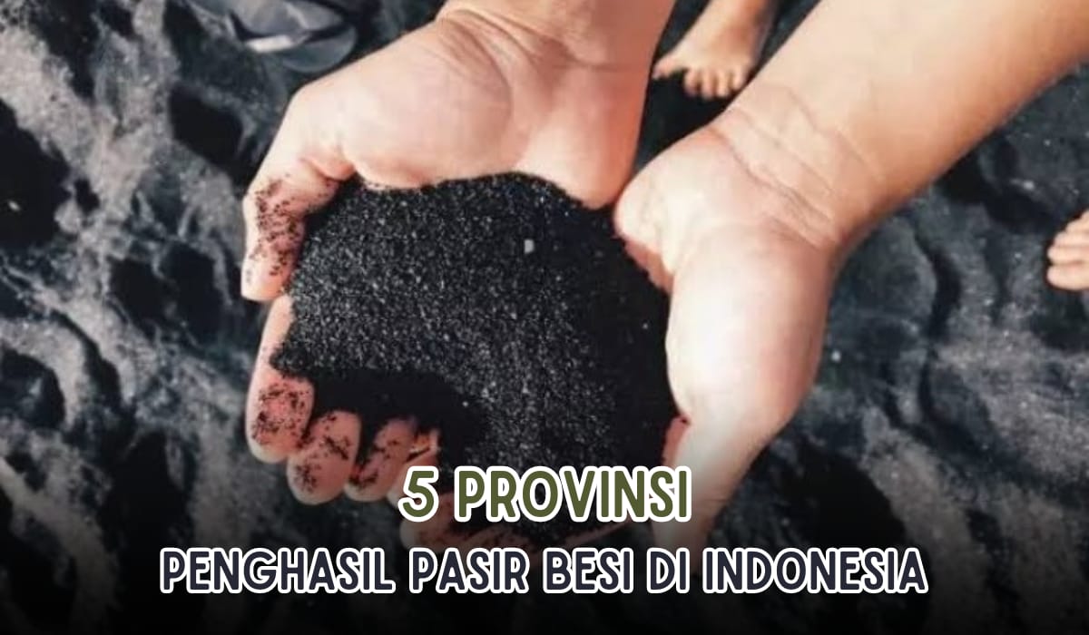 5 Provinsi Penghasil Pasir Besi Terbanyak di Indonesia, Sumatera Masuk Tapi Bukan Sumsel, Tapi?