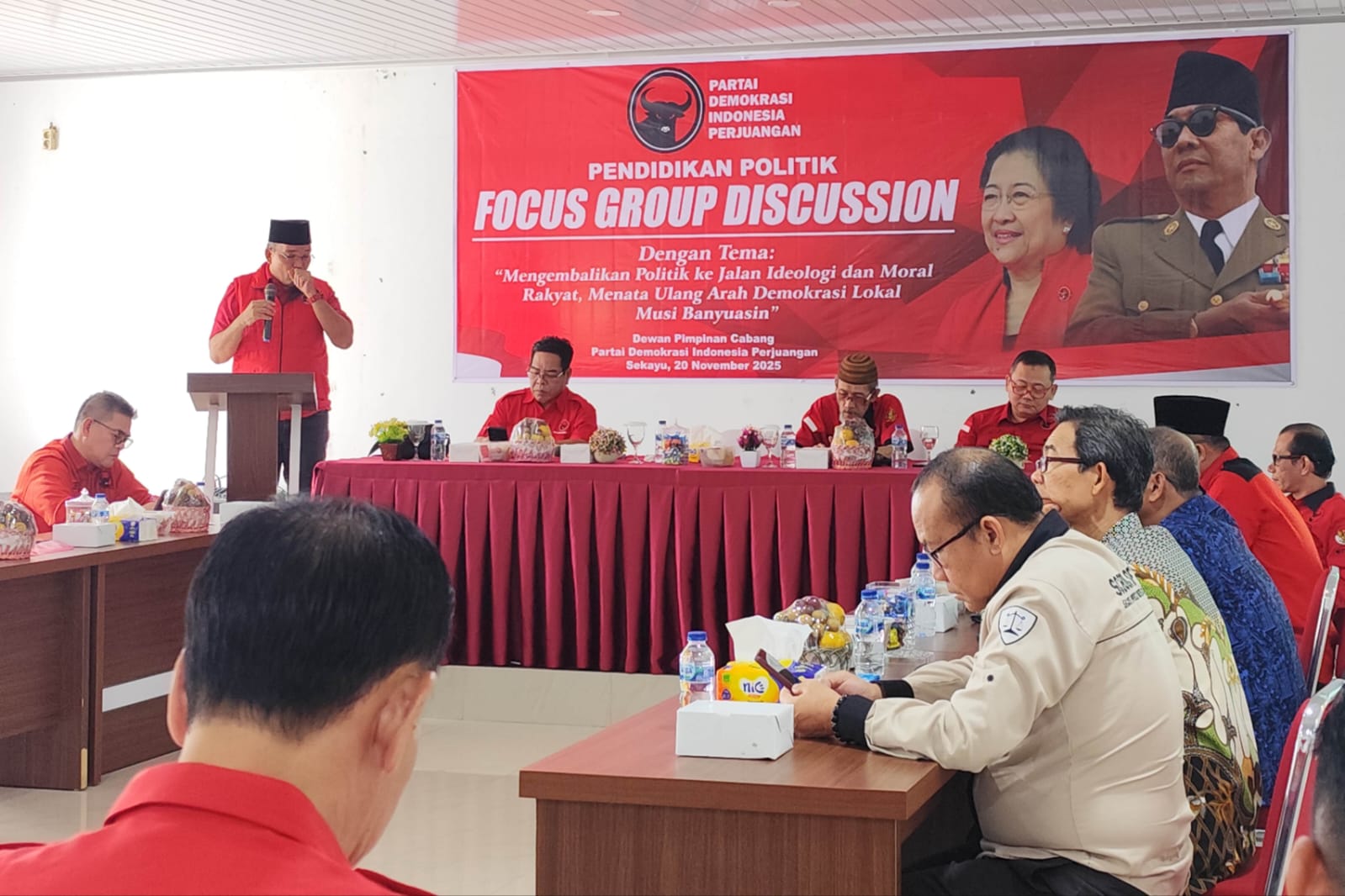 Libatkan Lintas Sektor, PDI Perjuangan Muba Rumuskan Strategi Baru untuk 5 Tahun ke Depan