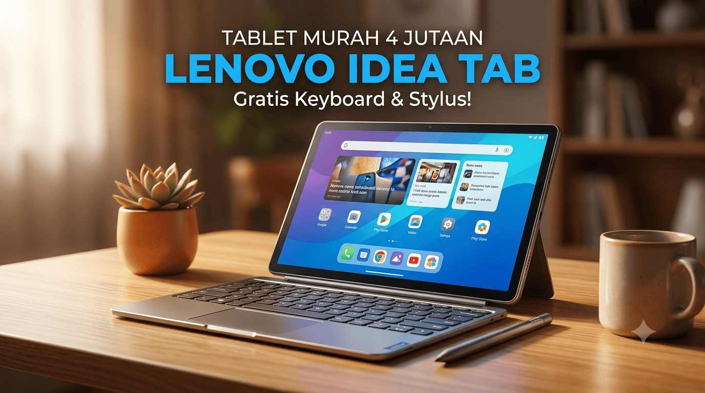Dibekali Fitur Canggih Lenovo AI Notes: Solusi Tablet Produktivitas Harga Empat Jutaan untuk Pelajar & Pekerja