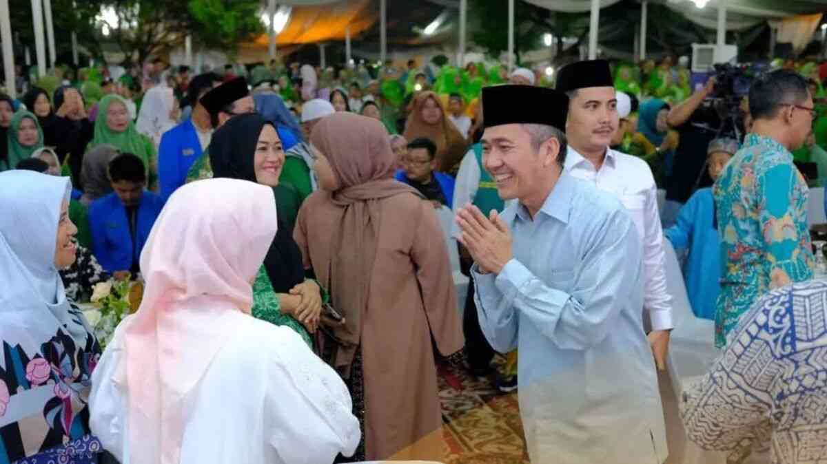 Pj Walikota Palembang Gelar Halal Bihalal Bersama Warga NU Palembang, Tingkatkan Silaturahmi