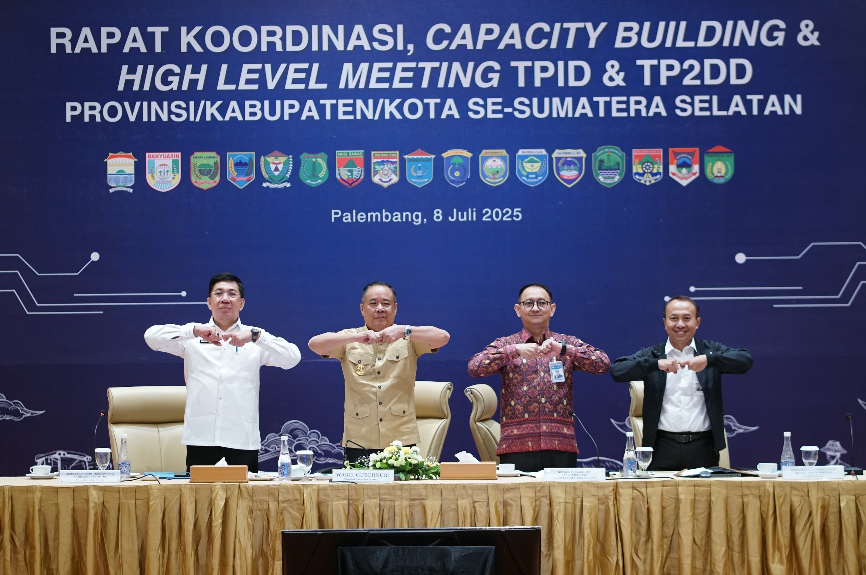 Wagub Sumsel Minta Tim TPID dan TP2DD Waspada Kenaikan Harga Pangan dan Potensi Inflasi di Semester II 2025
