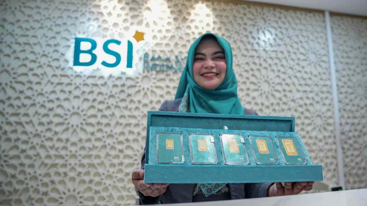 Harga Emas Merangkak Naik, BSI Pastikan Stok Emas Aman