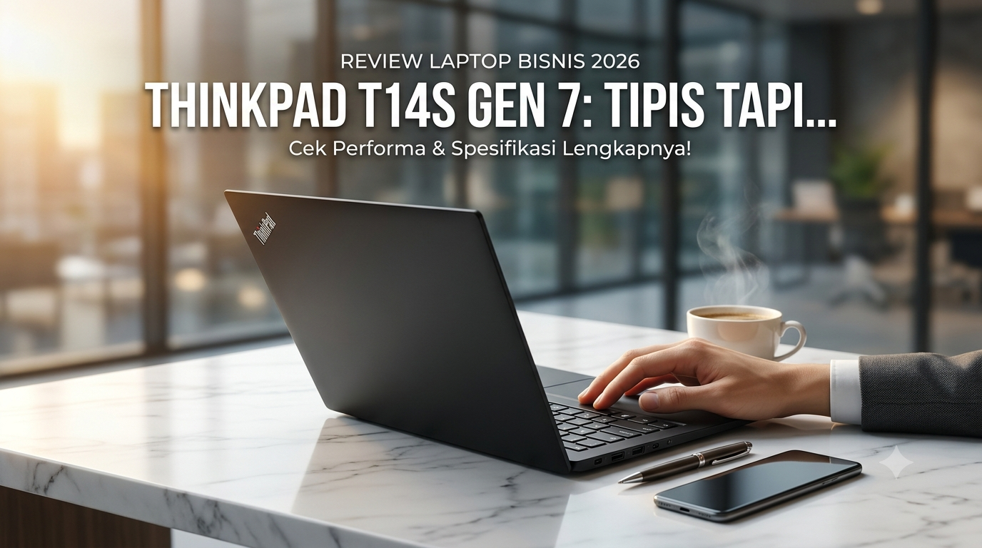 Ringannya Setara Kertas! Lenovo ThinkPad T14s Gen 7 Resmi Meluncur, Seberapa Tangguh?