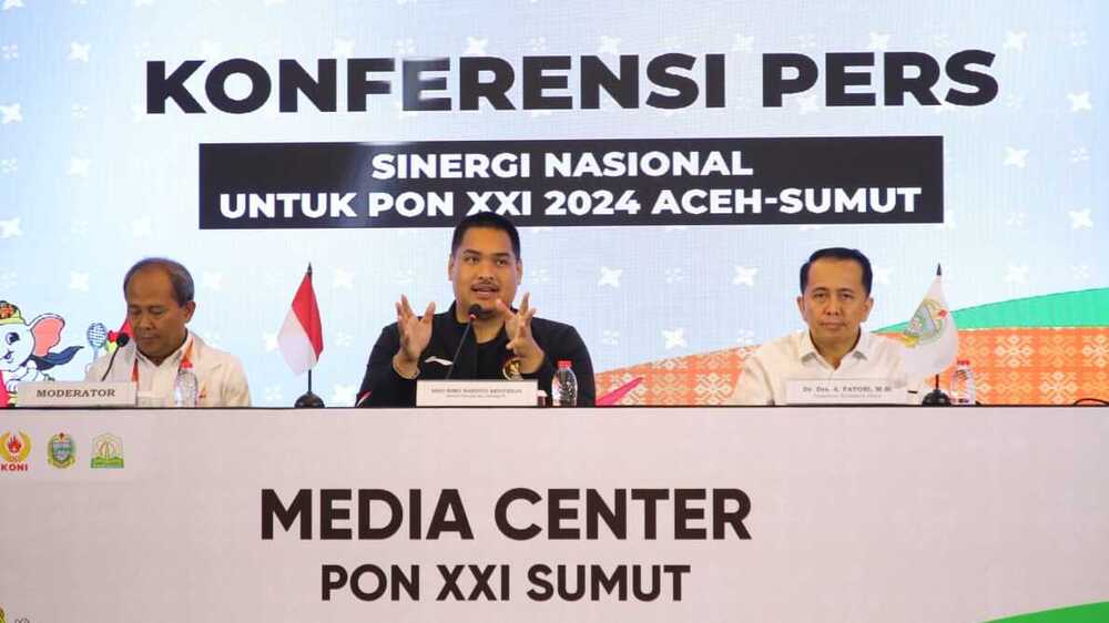 Respon Gercep Menpora, Isu Negatif PON XXI Aceh-Sumut 2024, Ingin Semuanya Berjalan Lancar dan Transparan