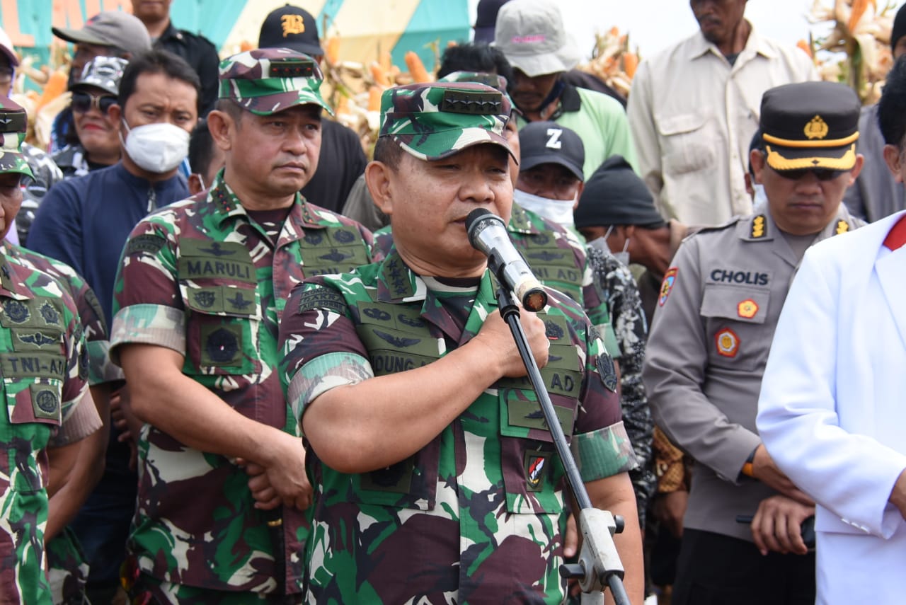 TNI AD Optimalkan Program Ketahanan Pangan dan Ketersediaan Air