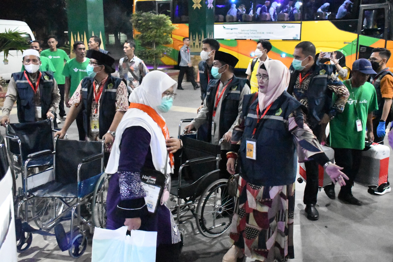 Alhamdulillah, 2.944 Jemaah Haji Debarkasi Palembang Telah Kembali ke Tanah Air