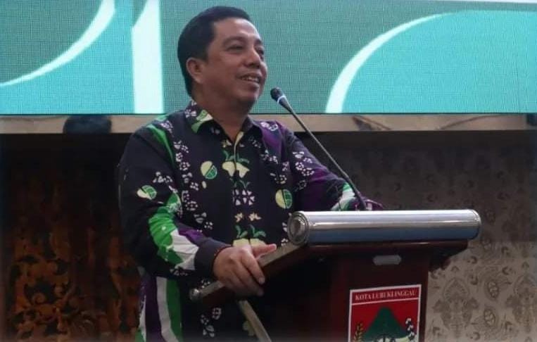 PJ Sekda Lubuk Linggau H Tamri Hadiri Pelantikan Pengurus IKMS Periode 2024-2025
