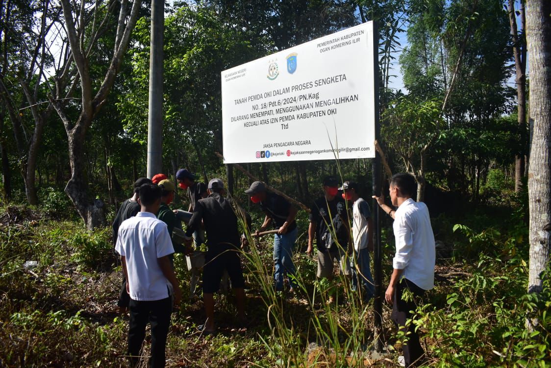 SAH! Hutan Kota Jadi Aset Pemkab OKI, Kejari OKI Menang Kasasi di MA