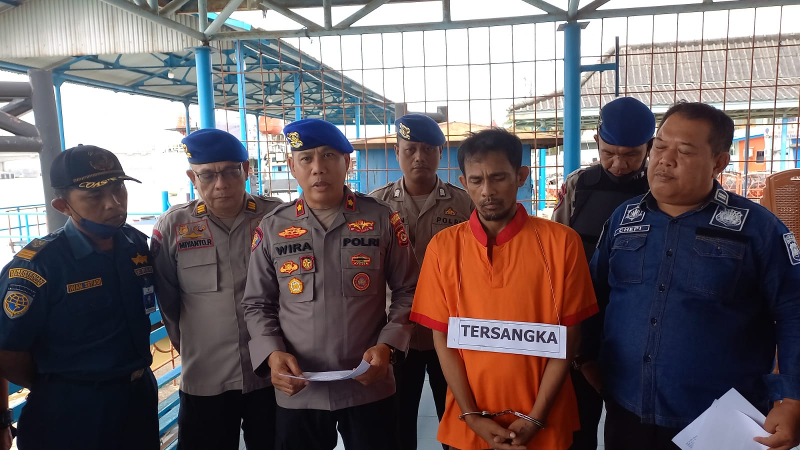 Buron 8 Bulan, DPO Pencurian di Kapal Ditangkap Polisi Perairan