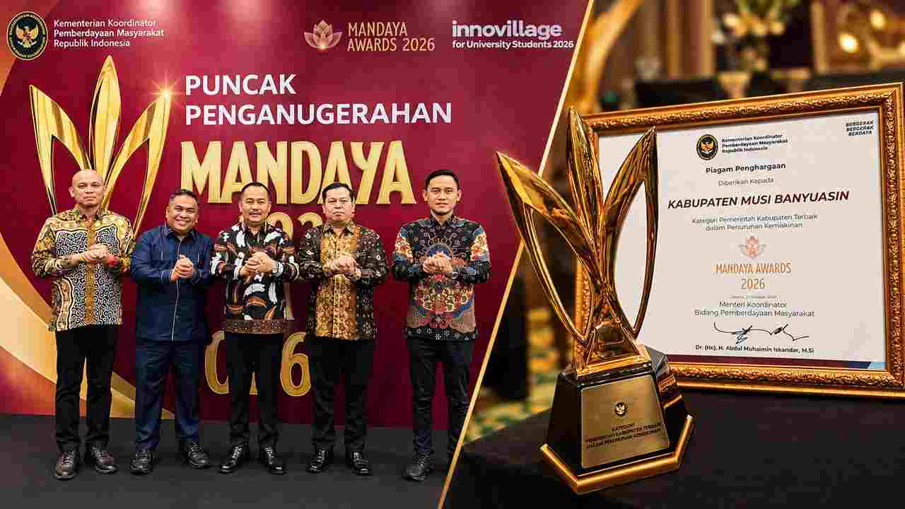 Muba Raih Mandaya Award 2026, Ternyata Ini Program yang Jadi Sorotan Nasional