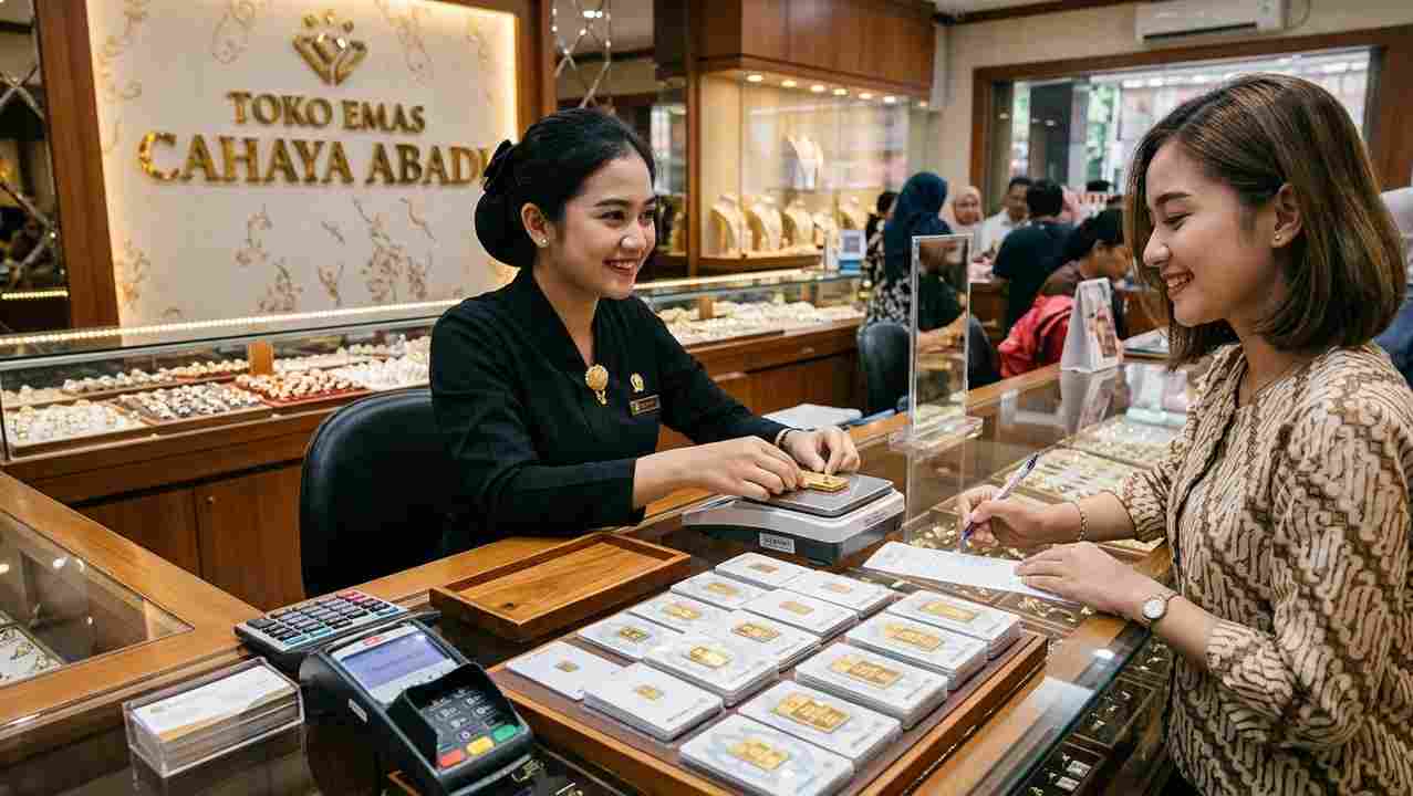 Harga Emas Pegadaian Hari Ini Kompak Naik, Antam 1 Gram Tembus Rp2,81 Juta