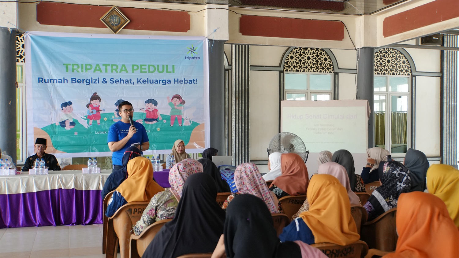 Tripatra Peduli Dorong Penerapan Gizi Seimbang dan Pola Hidup Bersih Sehat di Kabupaten Muba