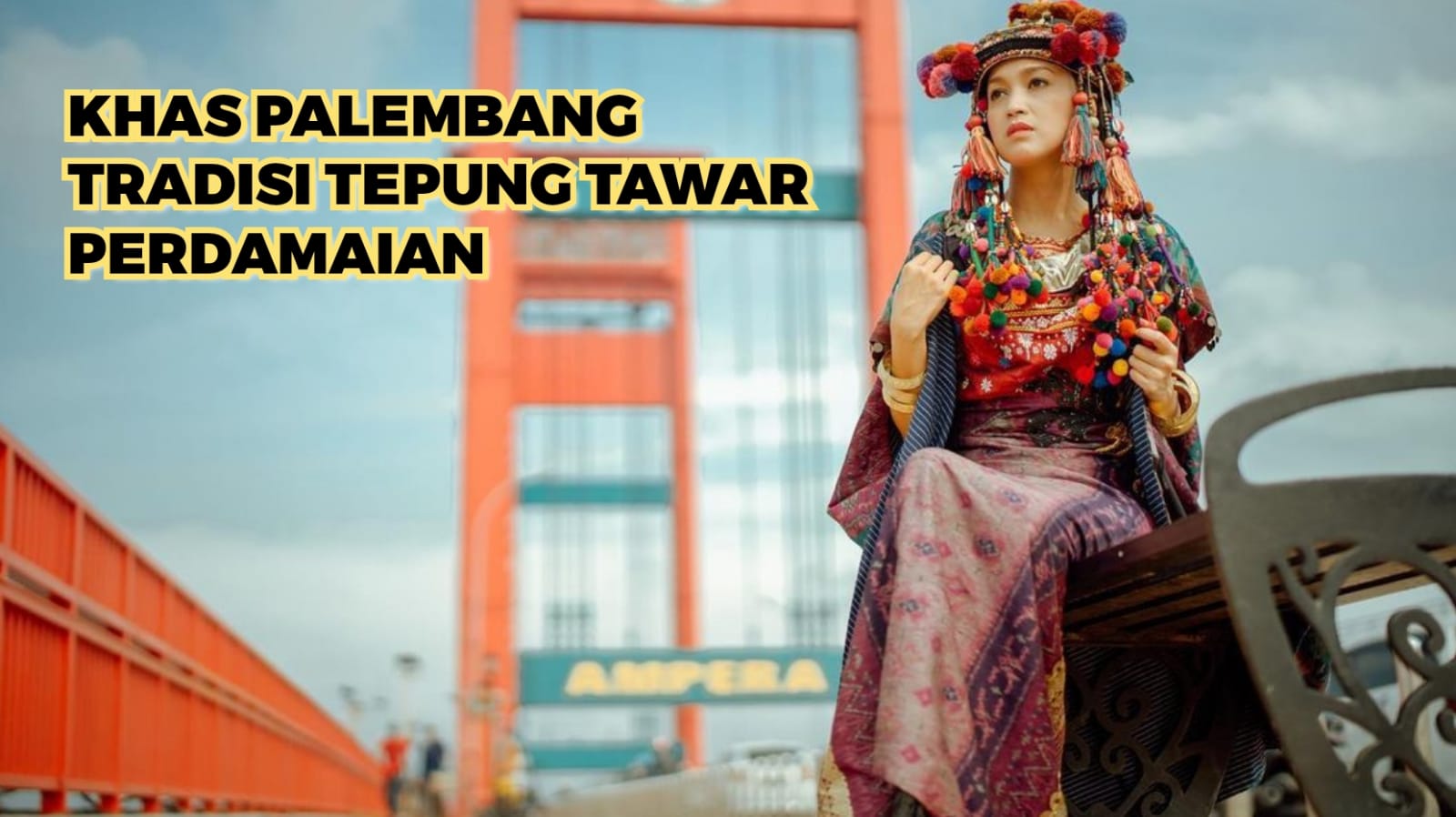 Khas Palembang: Mengenal Tradisi Tepung Tawar Cara Adat Perdamaian Pertikaian di Palembang