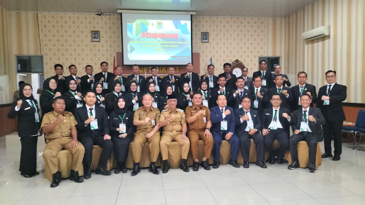 Wawako Lubuk Linggau H Rustam Effendi Buka Pelatihan Kepemimpinan Administrator Angkatan I