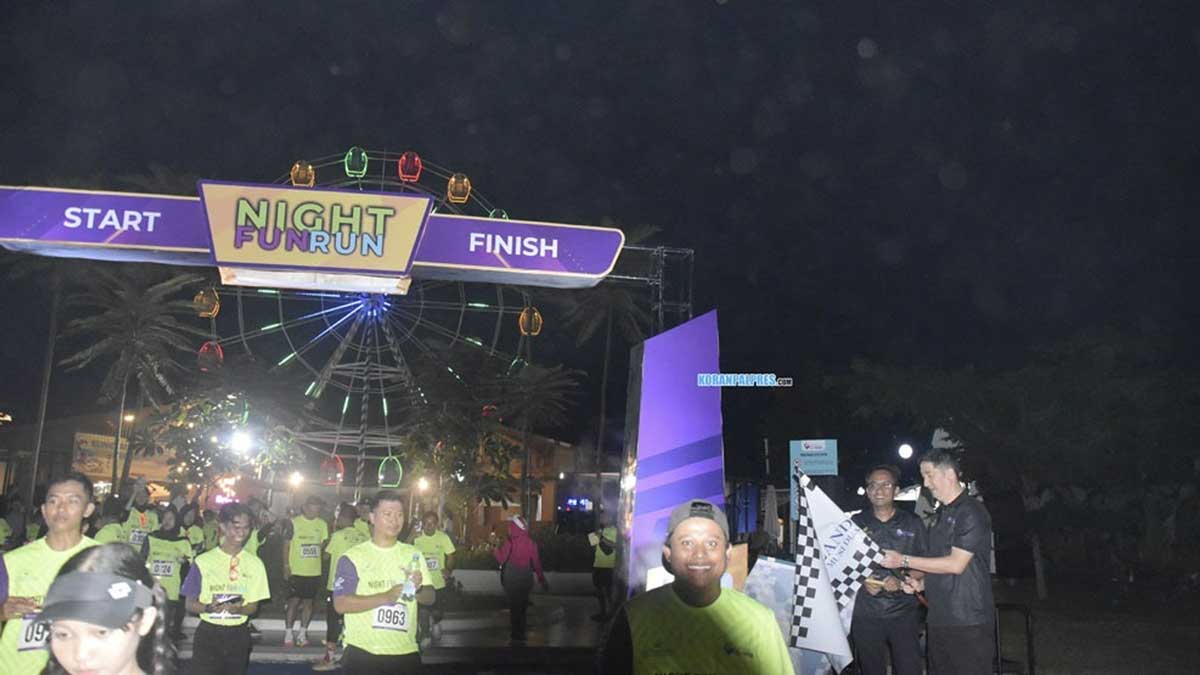 Night Fun Run CitraLand Palembang, Kompetisi Lari Malam dengan Hadiah Puluhan Juta