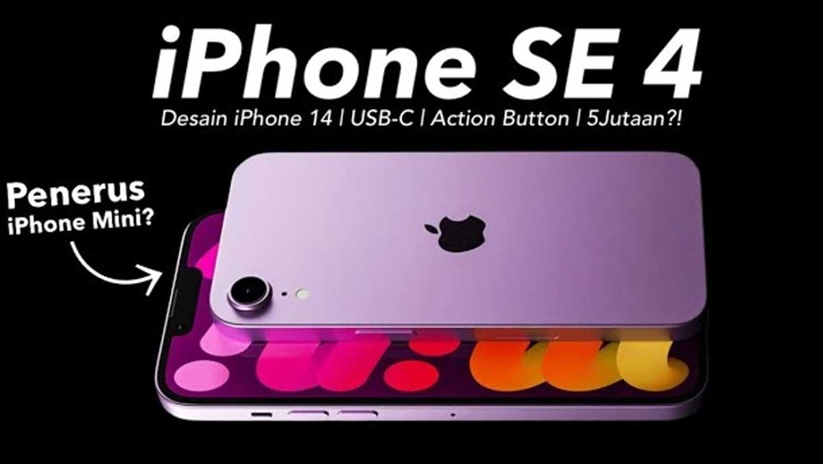 Penampakan iPhone SE 4 Smartphone Modern yang Tampilannya Mirip iPhone 14, Kapan Rilis di Indonesia?