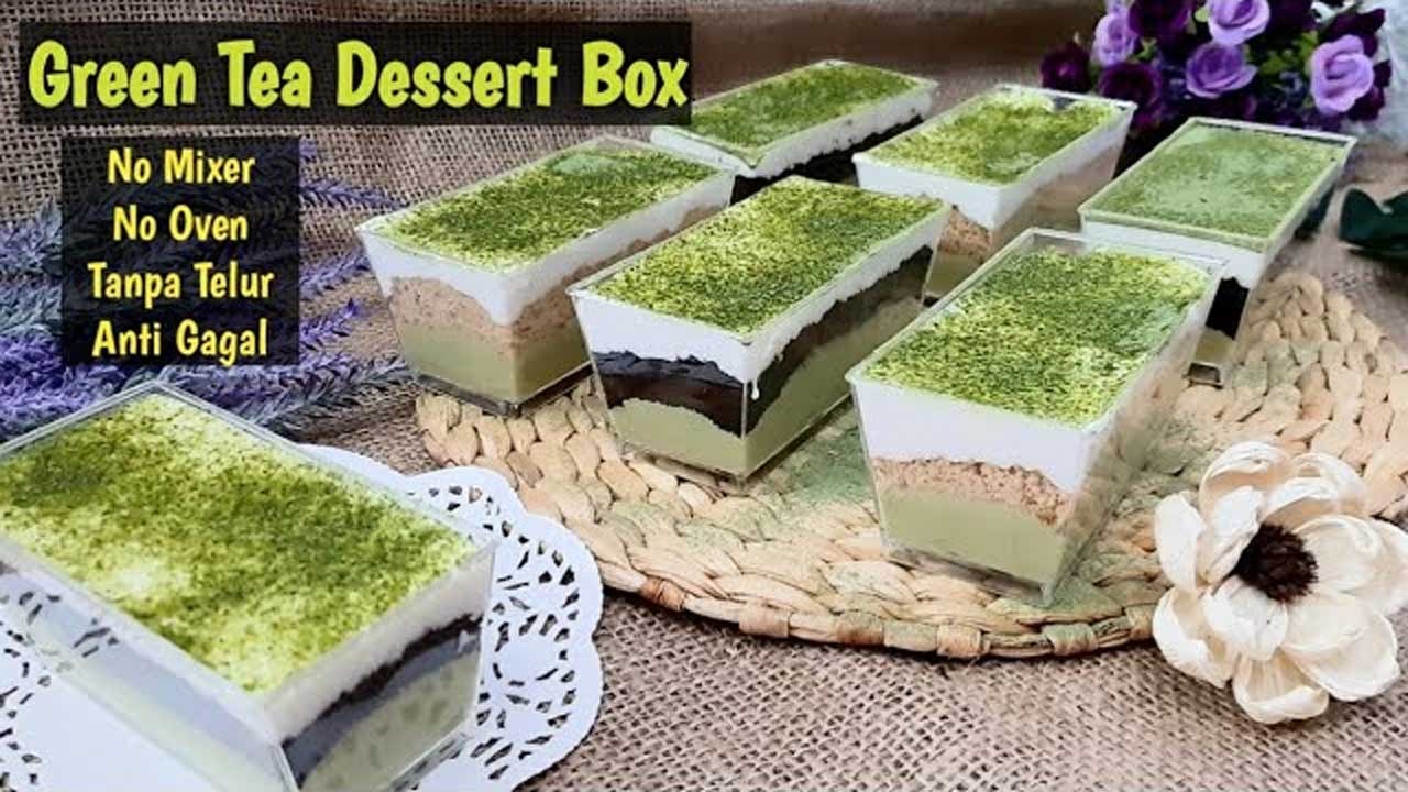 Ide Jualan Green Tea Dessert Box, Hanya Perlu Modal 2 Telur